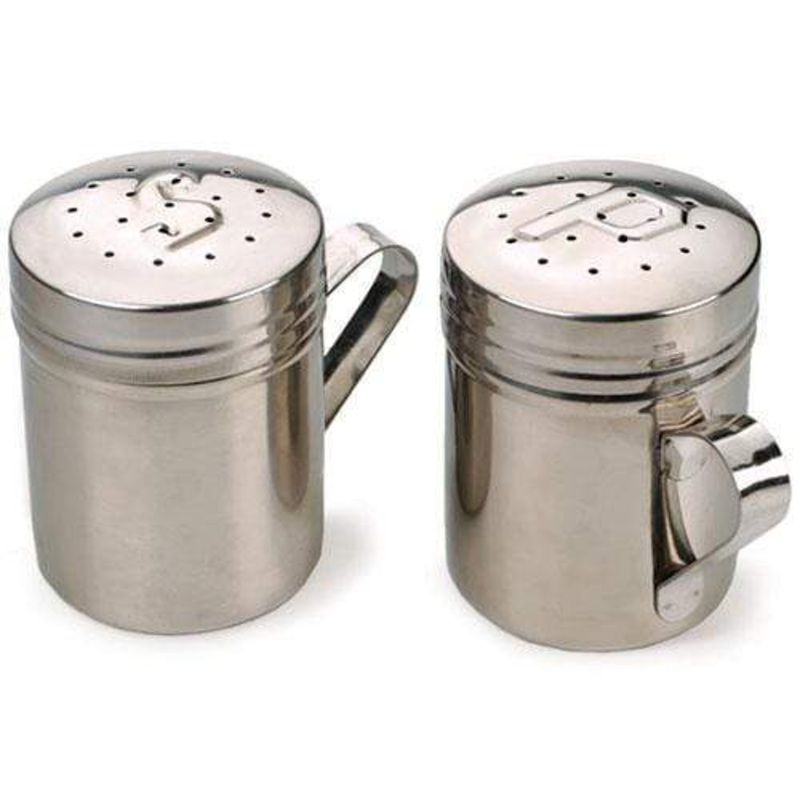 RSVP Endurance Stainless Steel Salt & Pepper Shakers