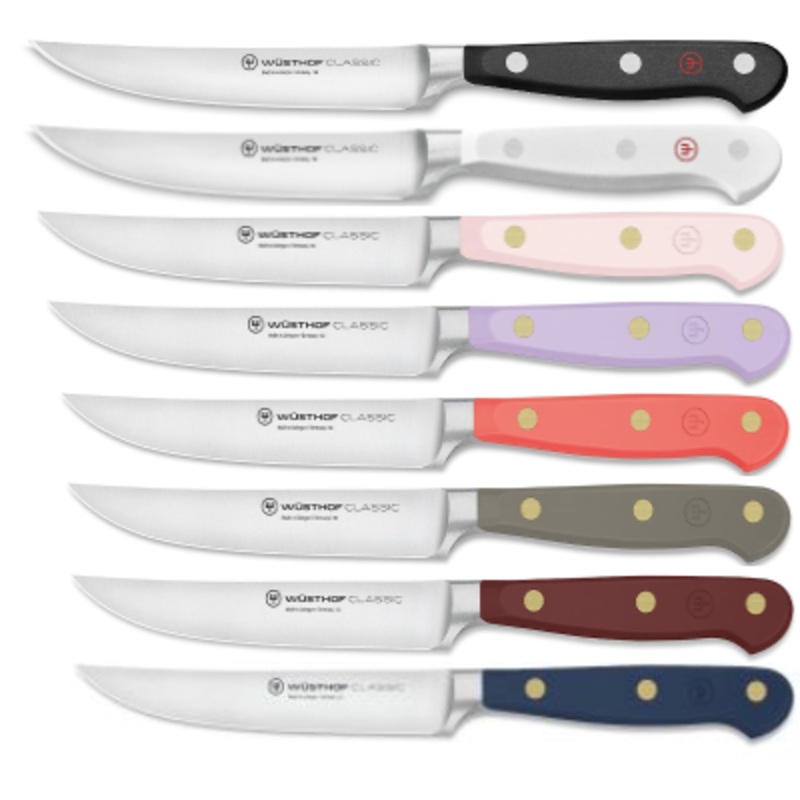 Wusthof Classic – 4-Piece Steak Knife Set – Color Options & Engraving Available