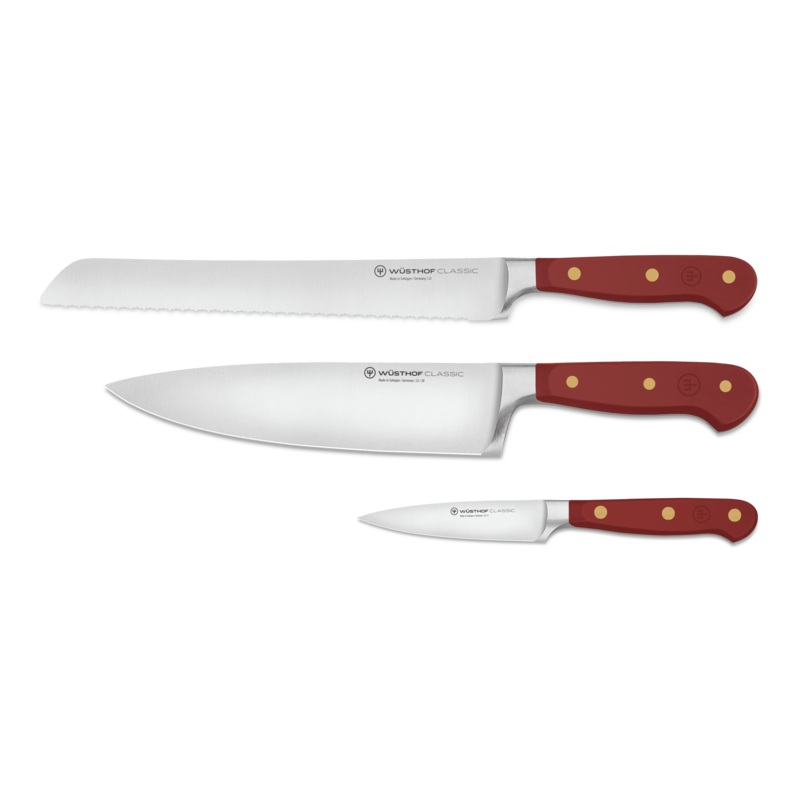 Wusthof Classic Tasty Sumac – 3 Pc. Essential Knife Set