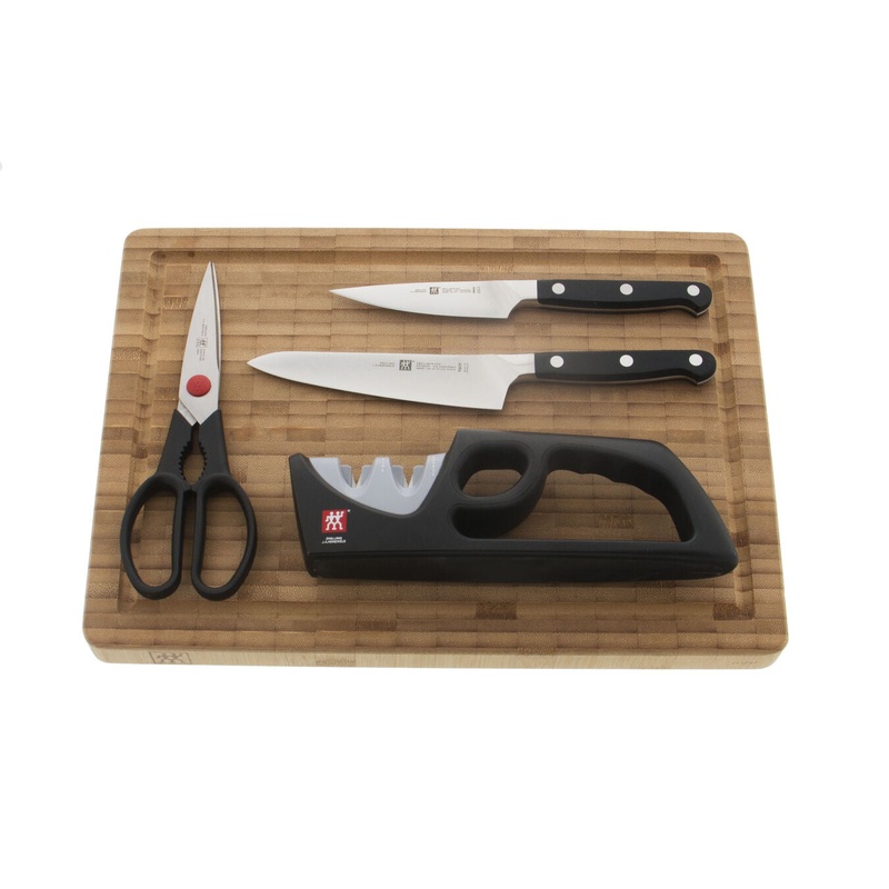 Zwilling Pro Stainless Steel 5-Piece Cutting Board Set