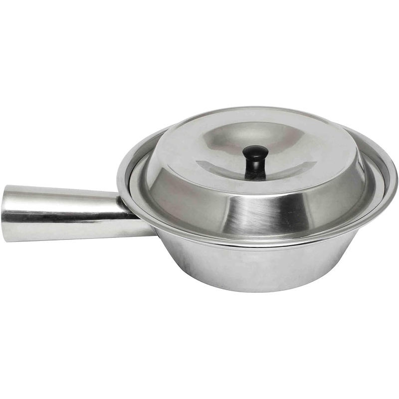 7-1/4 Stainless Steel Pot with Lid- Stock Pot Soup Pot Cooking Pot Casserole Dish with Lid Cookware Multipurpose Cookware Pot for Soup Pot Sauce pot Stew Pot Simmering Pot