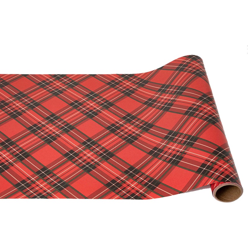 Hester & Cook Red Plaid Runner