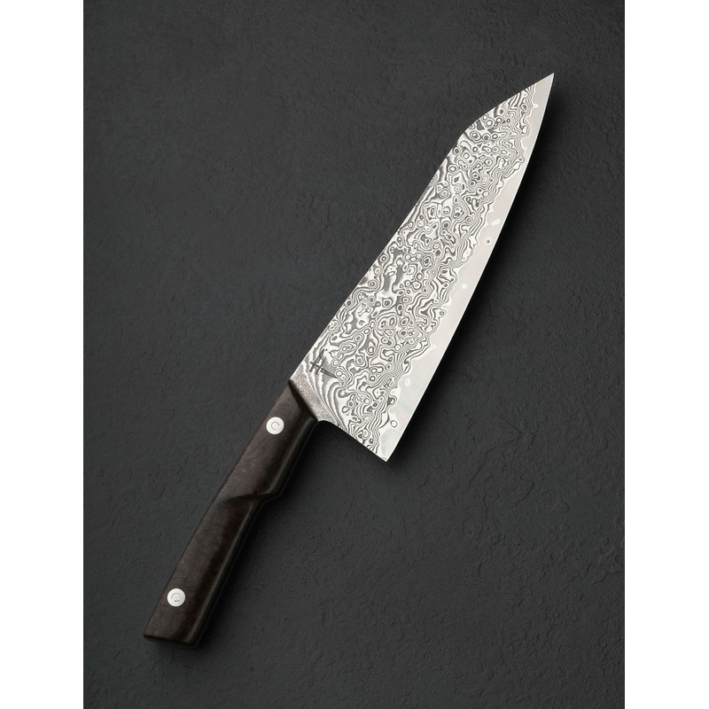 Nickel Suminagashi Chef 196mm