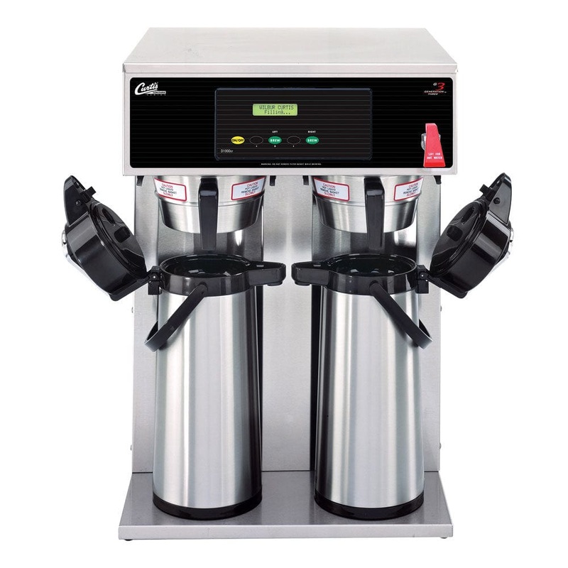 Wilbur Curtis G3 Airpot Twin 2.5L Coffee Brewer 220v