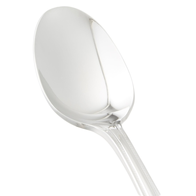 World Tableware 407 008 Calais 5 1/4″ 18/8 Stainless Steel Extra Heavy Weight European Teaspoon – 12/Pack