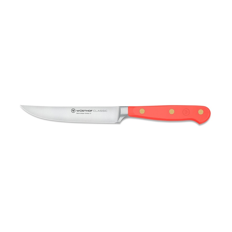 Wusthof Classic 4.5-Inch Steak Knife, Coral Peach