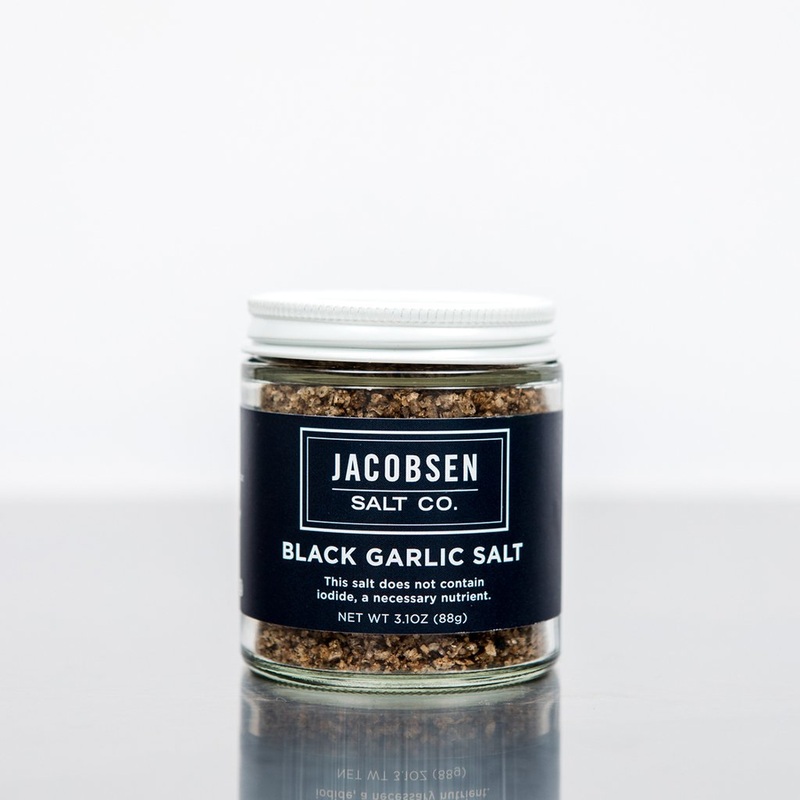 Black Garlic Infused Salt
