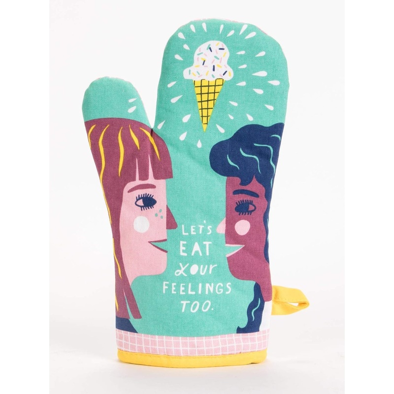 Blue Q Mitt- Let’s Eat your Feelings Too