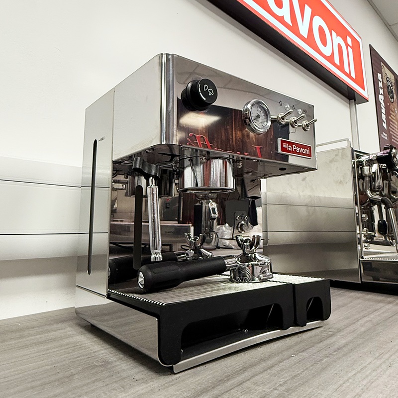 GRADED PRODUCT La Pavoni Combined Domus Bar Domestic Coffee Machine with Integrated Grinder Stainless Steel UK Plug LPCDMB02UK