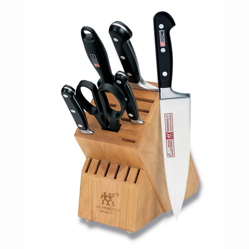 Henckels Professional “S” – 7 Pc. Knife Block Set