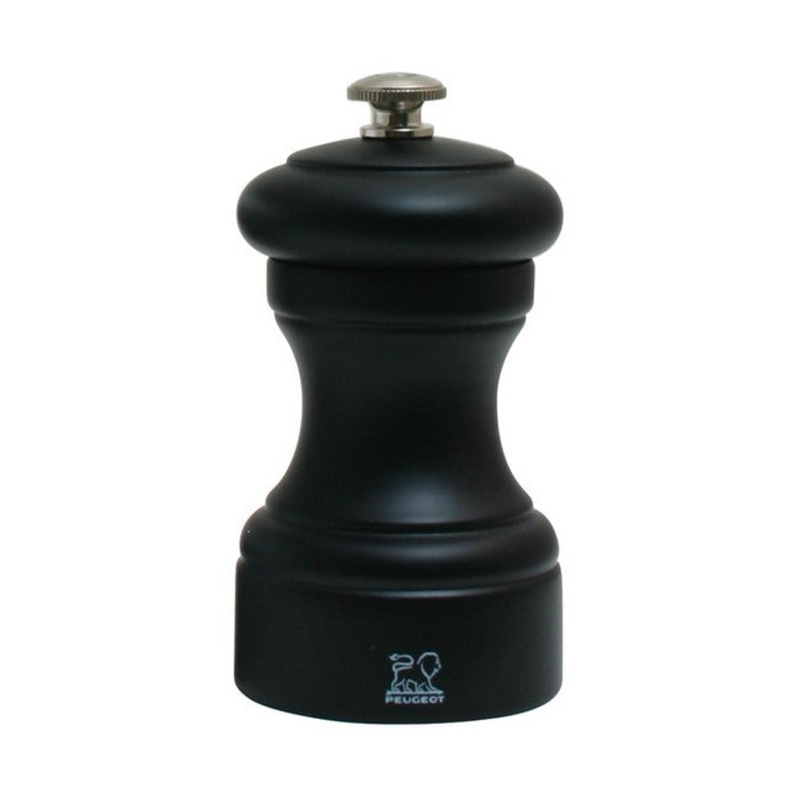 Peugeot Bistro Black Matte Pepper Mill – 10cm/4″