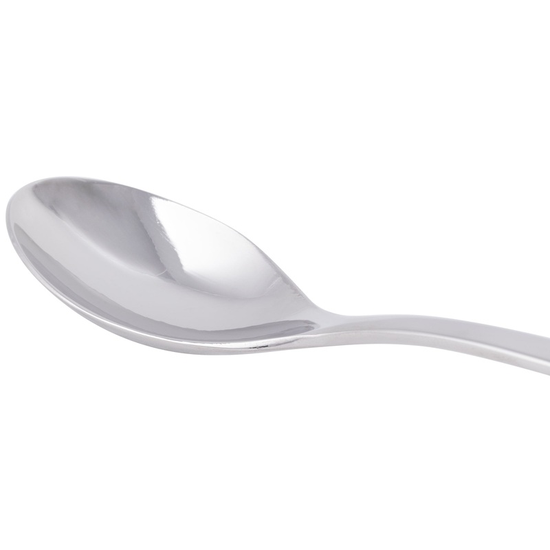 World Tableware 930 001 Briossa 6 1/2″ 18/8 Stainless Steel Extra Heavy Weight Teaspoon – 12/Pack
