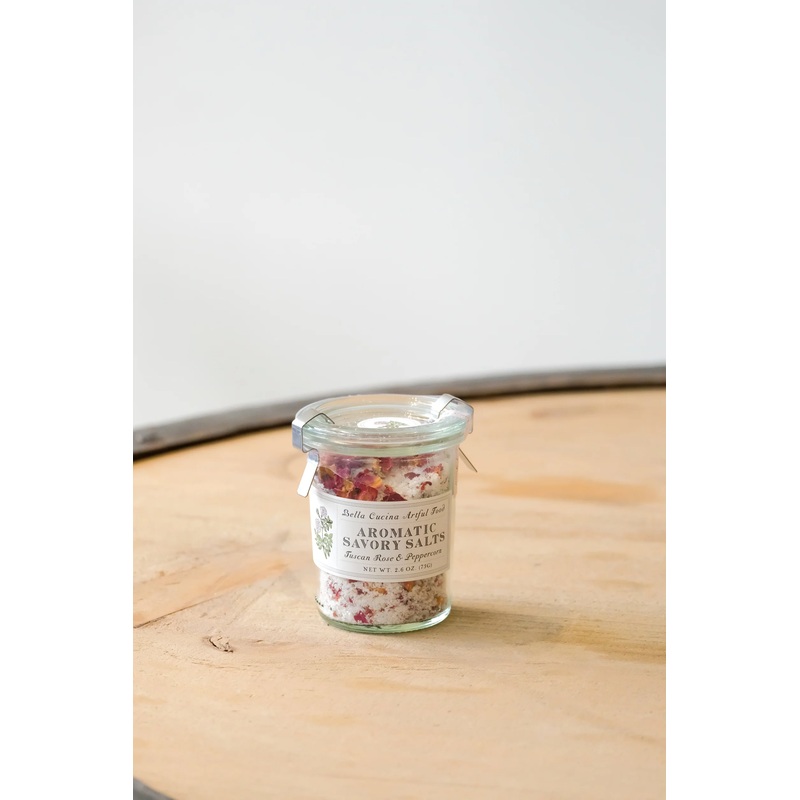 Bella Cucina Tuscan Rose & Pink Peppercorn Savory Salt