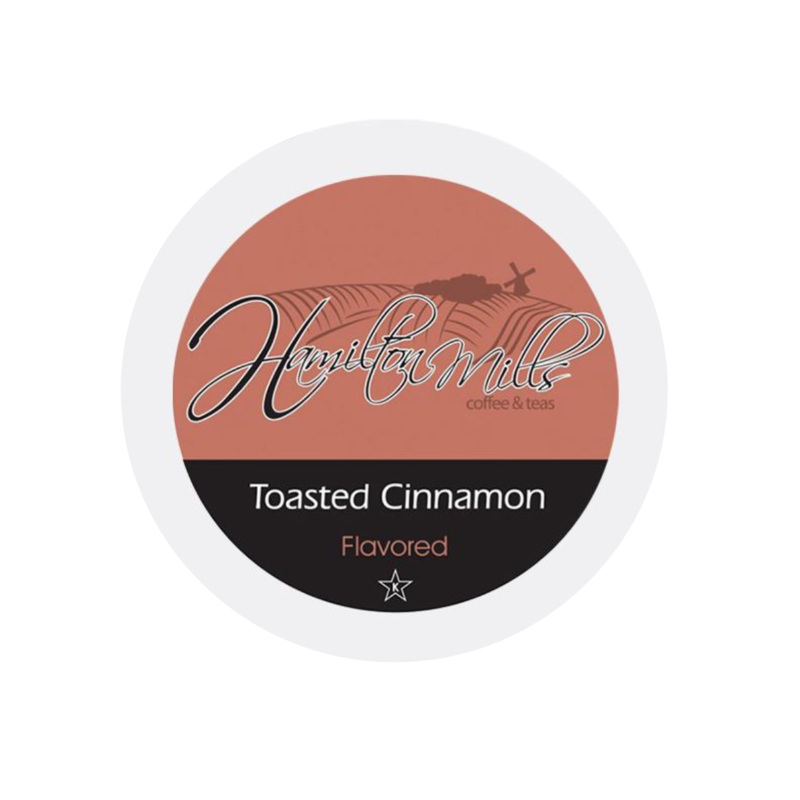 Hamilton Mills Toasted Cinnamon Single-Serve Coffee Pods (Case of 160)