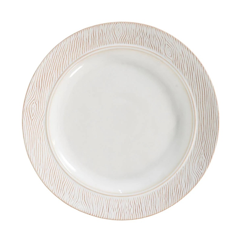 Juliska Blenheim Oak Dinner Plate – Whitewash