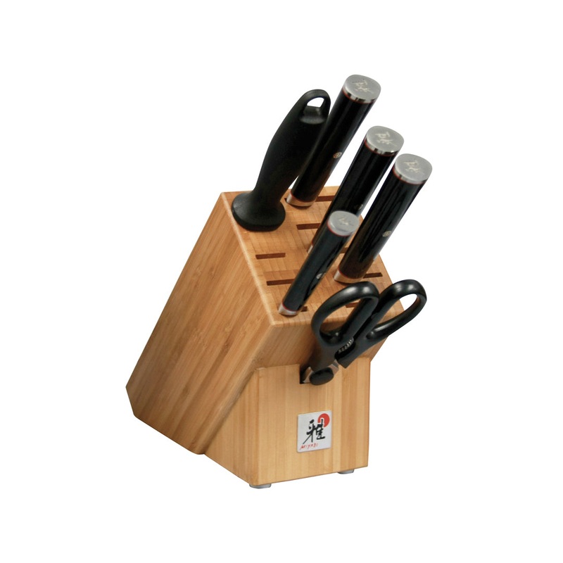 Miyabi Kaizen 5000DP 7-Pc Knife Block Set