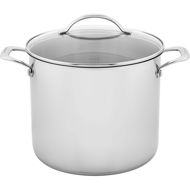 Scanpan STS – 11 1/2 Qt. Covered Stainless Stock Pot