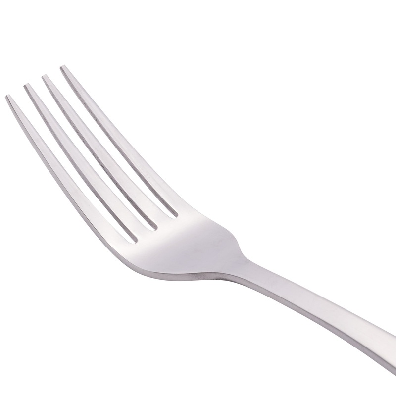 World Tableware 962 027 Oceanside 8″ 18/0 Stainless Steel Heavy Weight Dinner Fork – 12/Pack