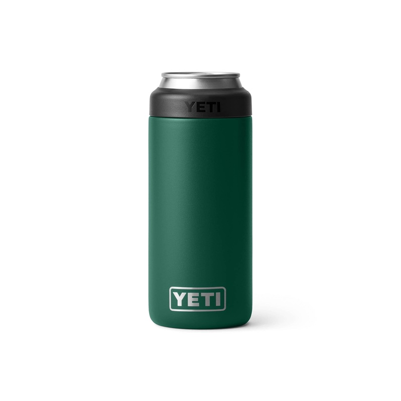 YETI Rambler Slim Colster – Black Forest Green