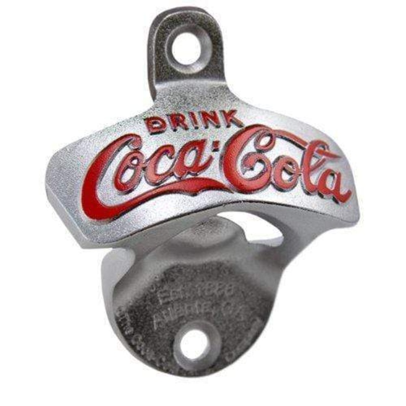 COCA-COLA Wall Mount Bottle Opener