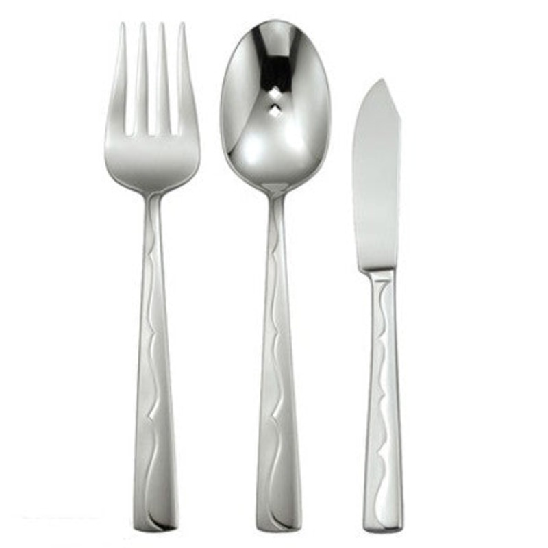 Oneida Fusion 3 Piece Serving Set 18/10 Stainless