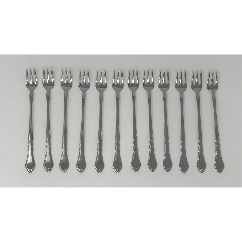Oneida Satinique Set of 12 Seafood Forks