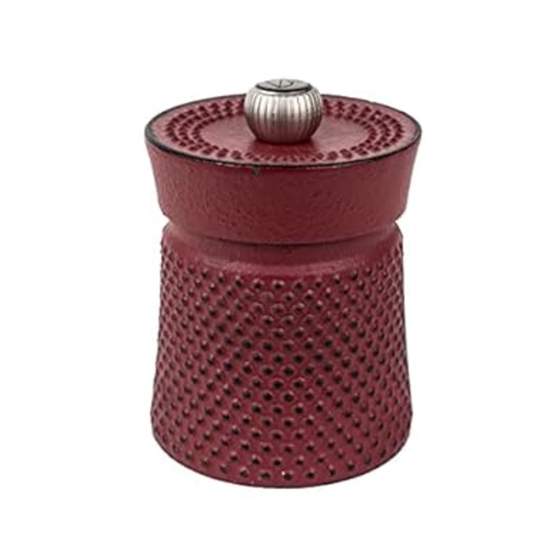 Peugeot BALI FONTE Red Cast Iron Pepper Mill – 8cm/3″