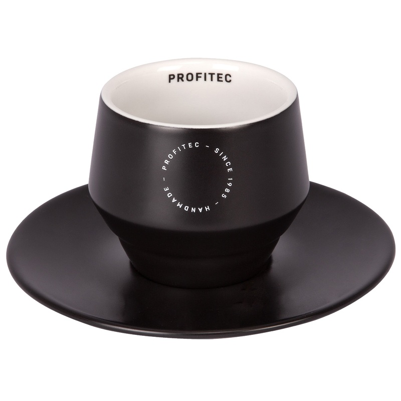 Profitec Pro Cups Cappuccino Cup and Saucer Set