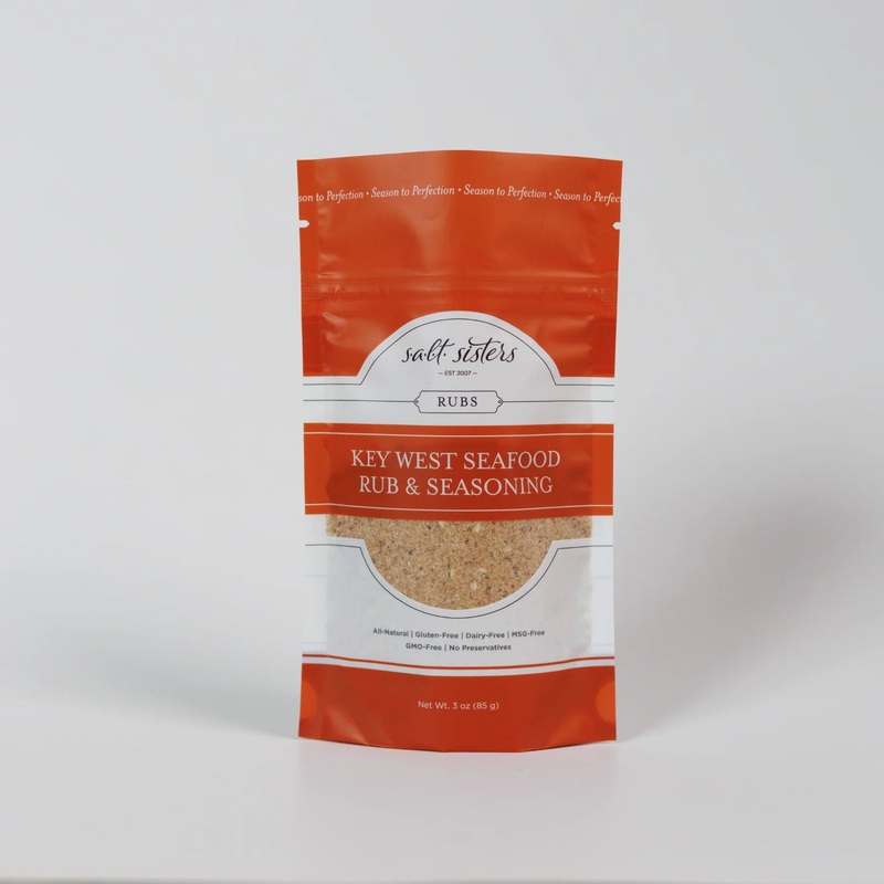 Salt Sisters Key West Seafood Rub & Seasoning 3 oz