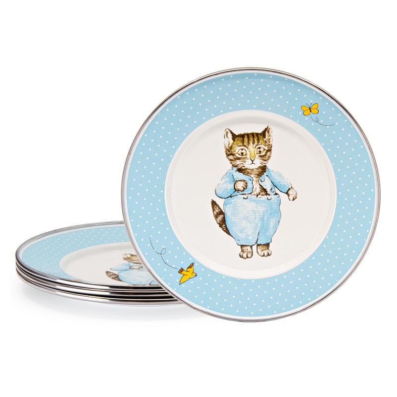Tom Kitten Child Plates – Set of 4