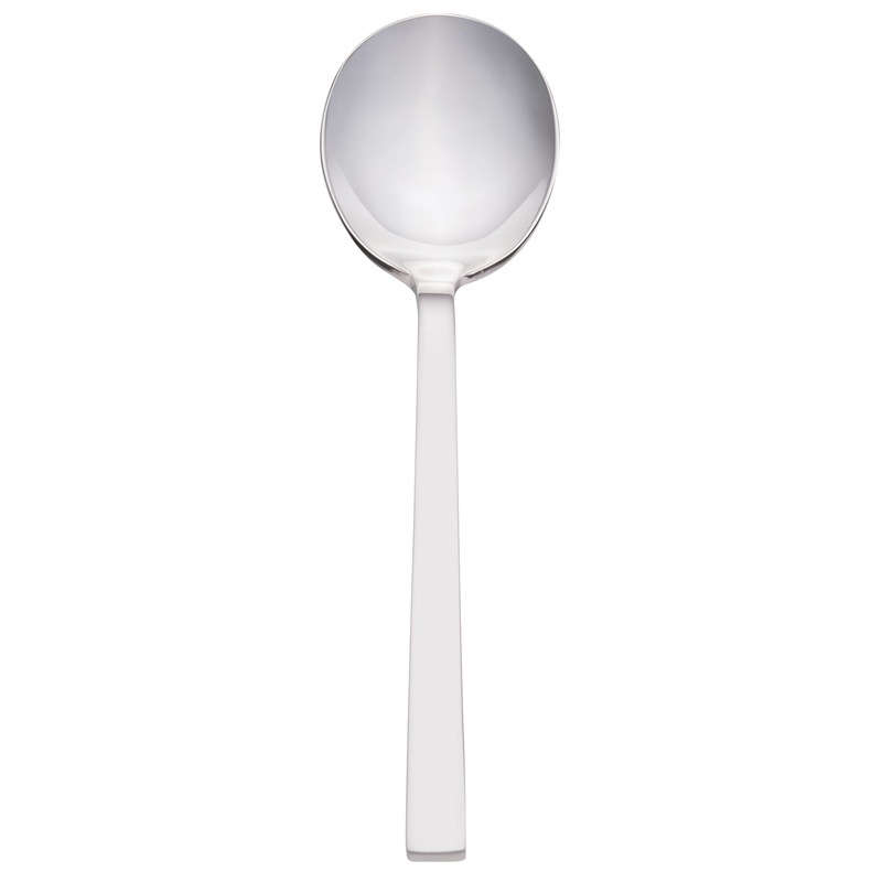 Walco 0912 Semi 7″ 18/10 Stainless Steel Extra Heavy Weight Bouillon Spoon – 12/Pack