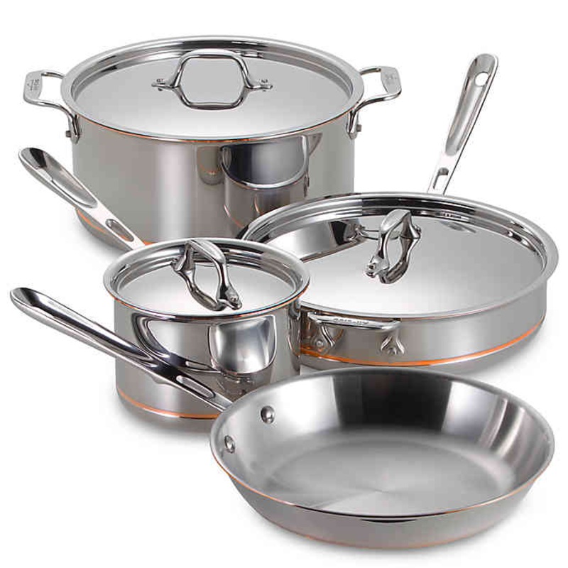 All Clad Copper Core – 7 Piece Set