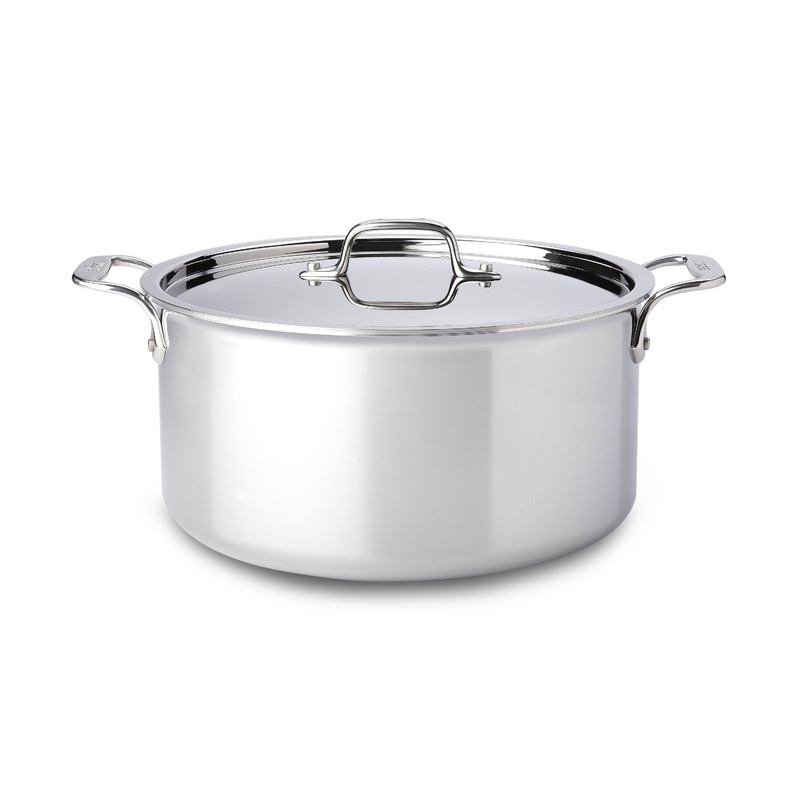 All-Clad Stainless Steel 8 qt. Stock Pot