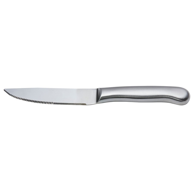 Arcoroc FG726 Capitale 9 1/4″ 18/0 Stainless Steel Heavy Weight Steak Knife by Arc Cardinal – 12/Pack