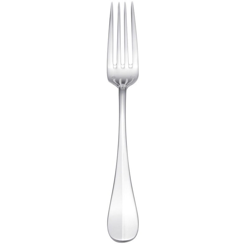 Chef & Sommelier T4901 Renzo 8 1/8″ 18/10 Stainless Steel Extra Heavy Weight Dinner Fork by Arc Cardinal – 12/Pack