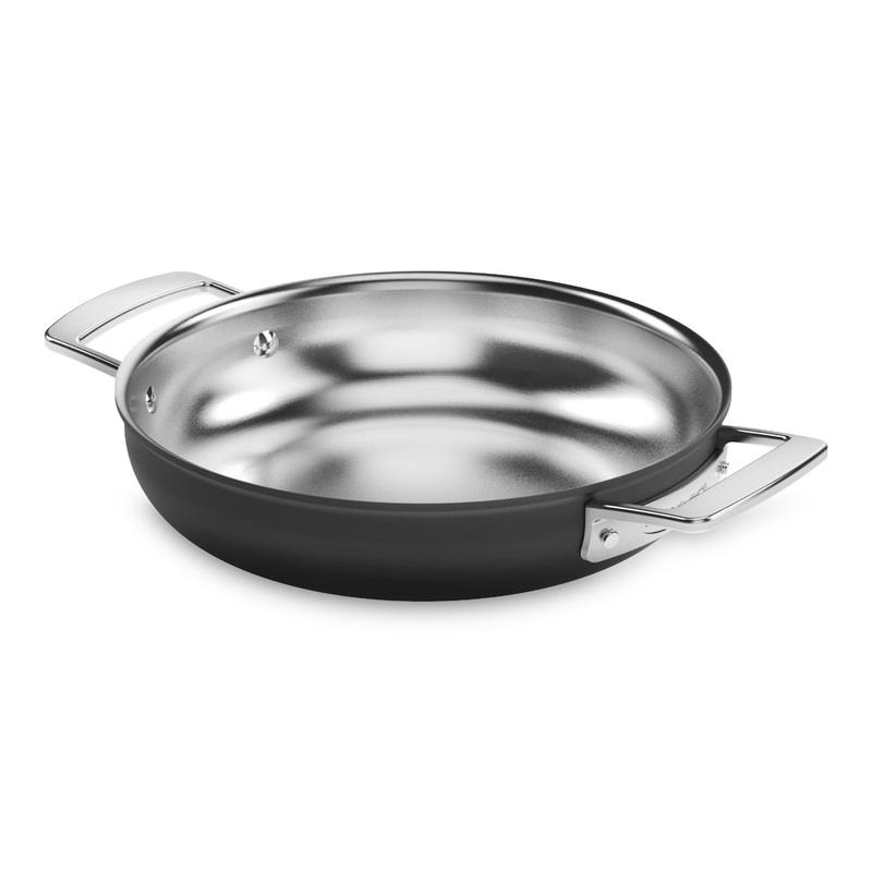 Demeyere Black 9.5″ Double Handle Fry Pan