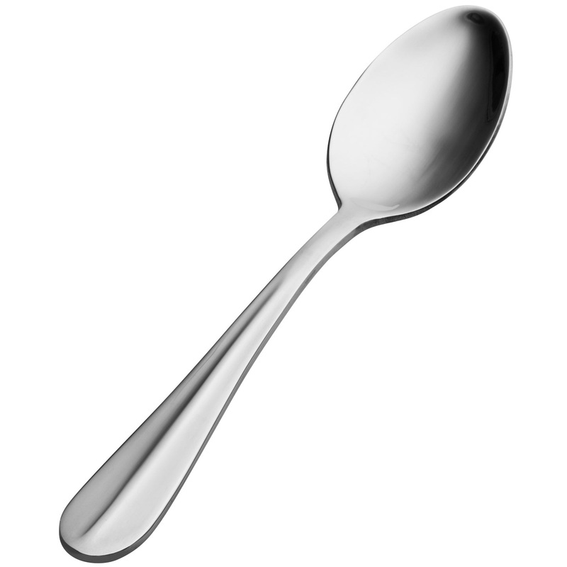 Bon Chef SBS103 Monroe 7″ 18/0 Extra Heavy Weight Bonsteel Soup / Dessert Spoon – 12/Pack