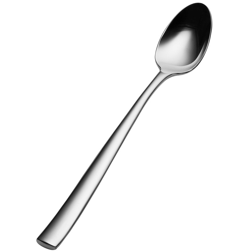 Bon Chef SBS3002 Manhattan 8″ 18/0 Extra Heavy Weight Bonsteel Iced Tea Spoon – 12/Pack