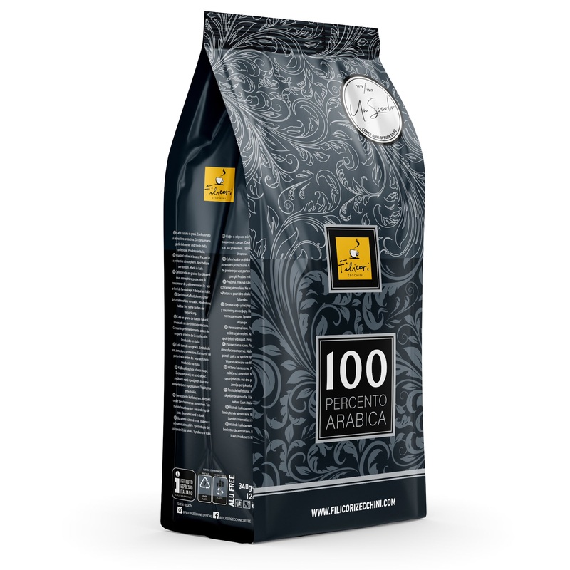 Filicori Zecchini 100 Percento Arabica Whole Bean – 12oz