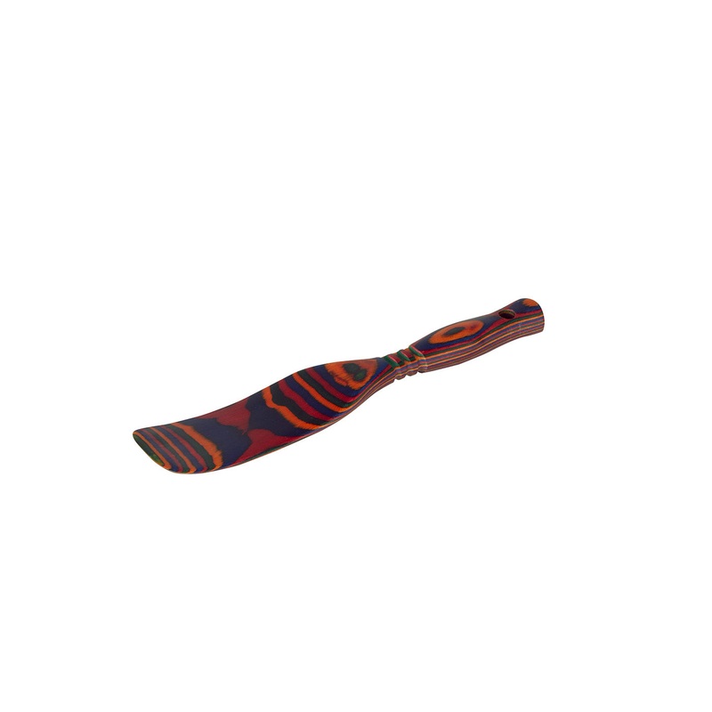 Island Bamboo Pakkawood 9-Inch Spurtle