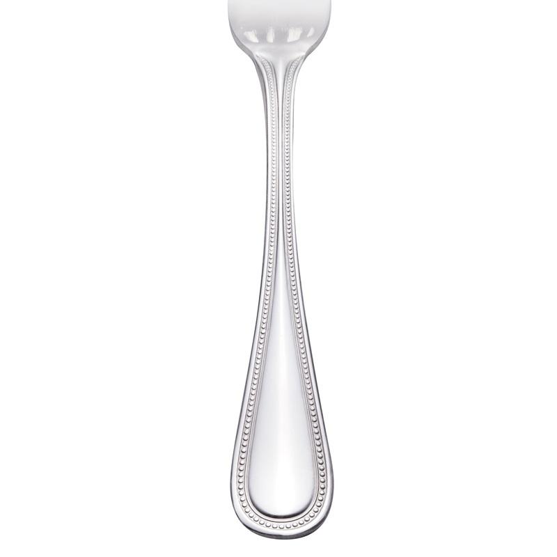 Walco 27051 Colgate 8 1/8″ 18/0 Stainless Steel Heavy Weight European Table Fork – 12/Pack