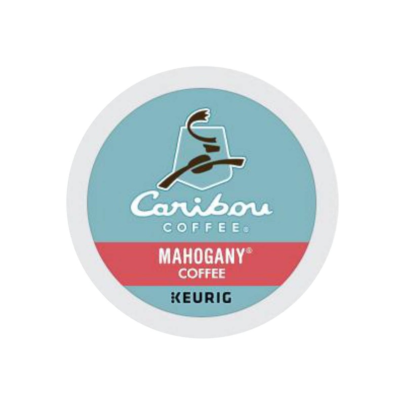Caribou Mahogany K-Cup Recyclable Coffee Pods (Case of 96)