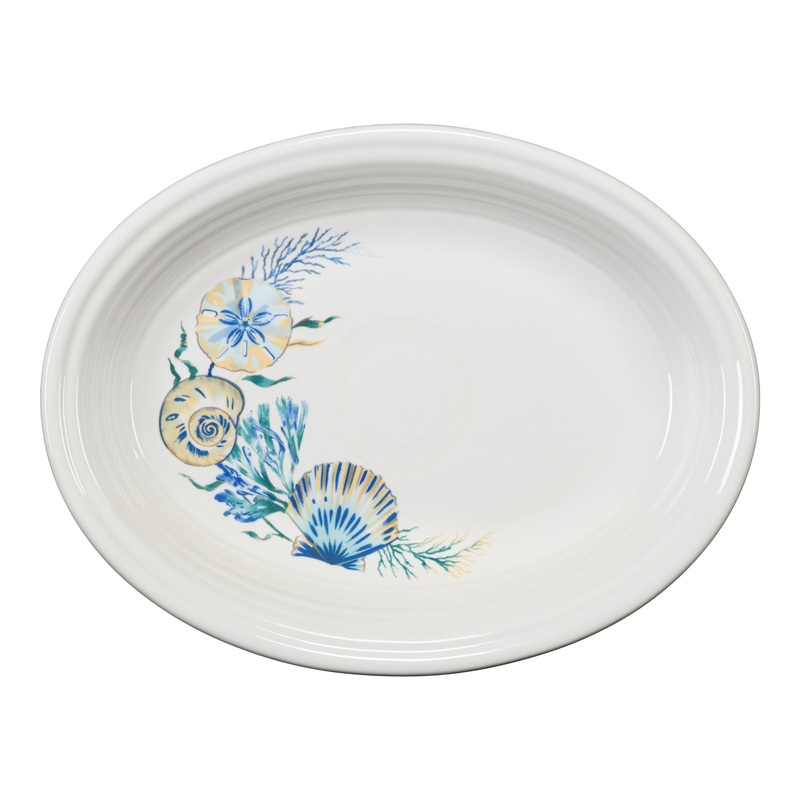 Coastal Shores 11 5/8 Inch Medium Oval Serving Platter