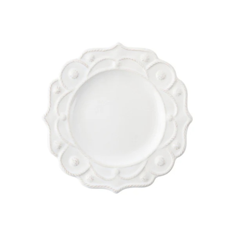 Juliska Jardins du Monde Side/Cocktail Plate – Whitewash
