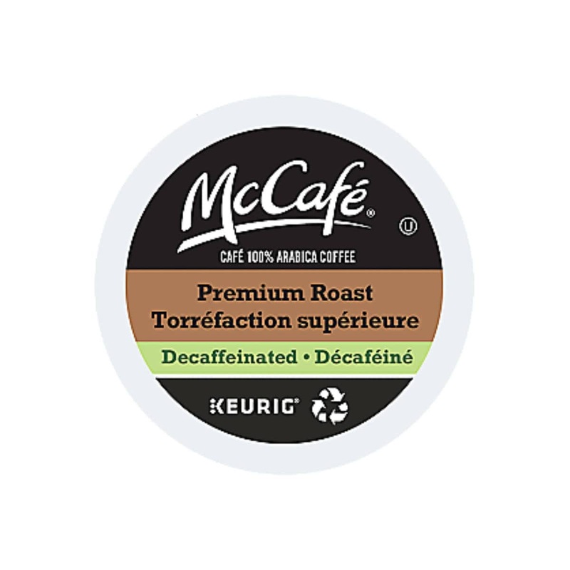 McCaf Decaf Premium Roast K-Cup Recyclable Pods (Box of 24)