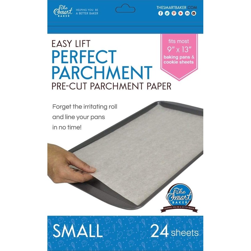 The Smart Gourmet 9x13in Perfect Parchment Sheets (Set of 24)