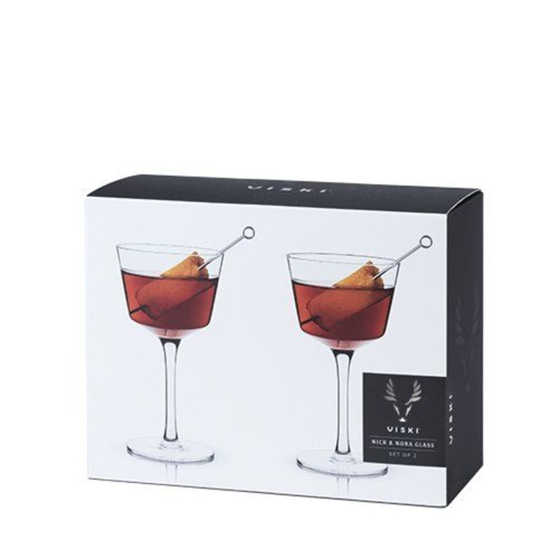 Viski Nick & Nora Glasses – Set of 2