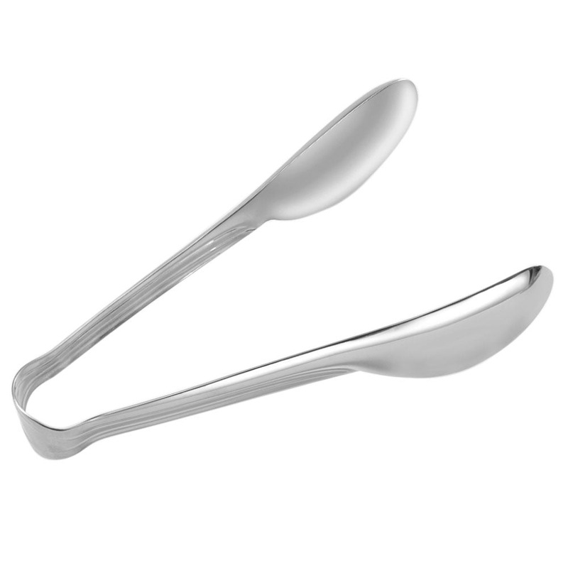 Walco UL7225 Ultra 8″ 18/10 Stainless Steel Extra Heavy Weight Small Serving Tongs