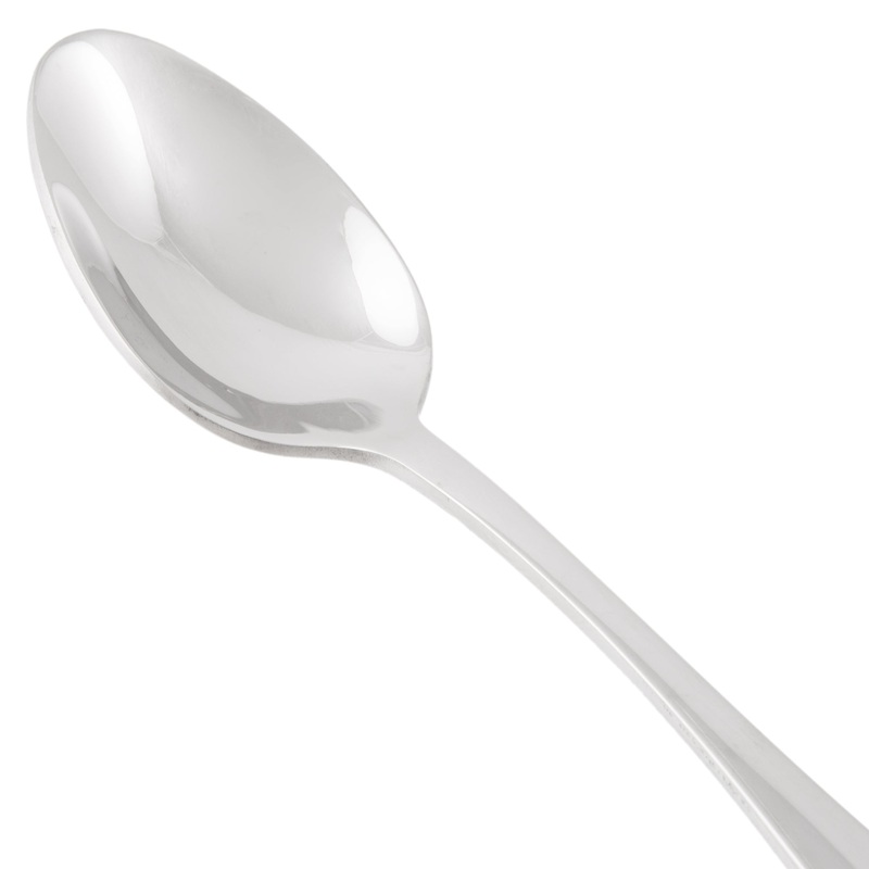 World Tableware 100 001 Baguette II 6 1/4″ 18/8 Stainless Steel Extra Heavy Weight Teaspoon – 12/Pack