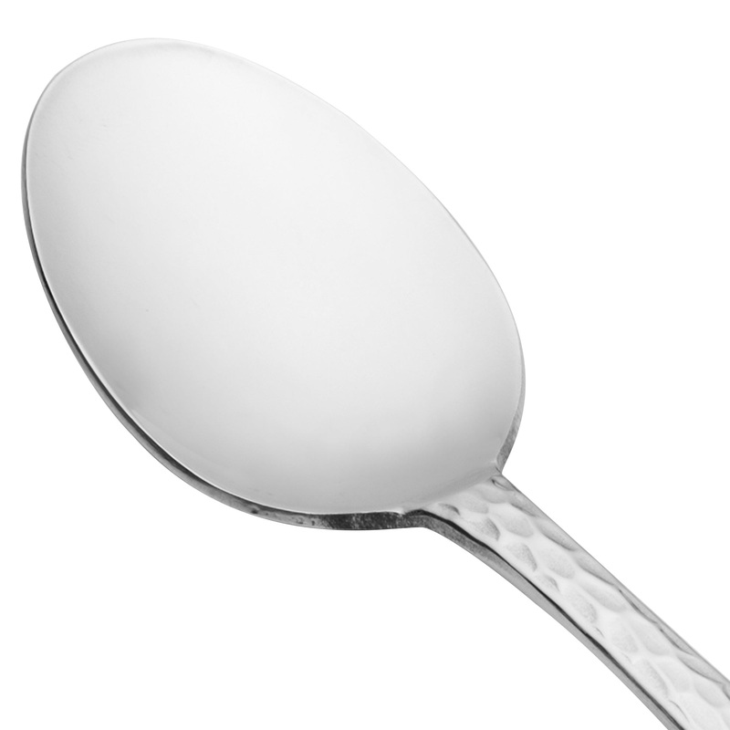 World Tableware 794 002 Aspire 7″ 18/0 Stainless Steel Medium Weight Dessert Spoon – 12/Pack